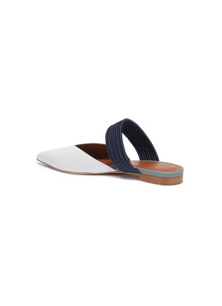  - MALONE SOULIERS - 'Maisie' braided band leather slides