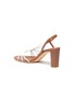  - MALONE SOULIERS - 'Binette' knotted strappy slingback leather sandals