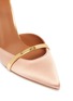 Detail View - Click To Enlarge - MALONE SOULIERS - 'Booboo' ankle strap satin pumps
