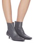 Figure View - Click To Enlarge - BY FAR - 'Laura' leather ankle boots