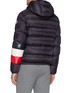 Back View - Click To Enlarge - MONCLER - 'Willm' stripe sleeve hooded down puffer jacket
