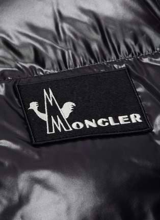  - MONCLER - 'Banker' logo print down puffer vest