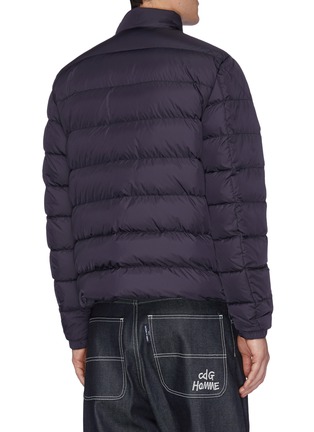 Back View - Click To Enlarge - MONCLER - 'Servieres' logo patch down puffer jacket