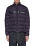 Main View - Click To Enlarge - MONCLER - 'Servieres' logo patch down puffer jacket