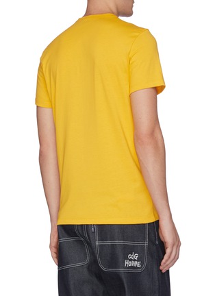Back View - Click To Enlarge - MONCLER - Logo tape print T-shirt