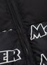  - MONCLER - 'Faiveley' logo print hooded down puffer jacket