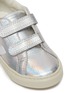 Detail View - Click To Enlarge - VEJA - 'Esplar' metallic leather toddler sneakers