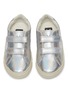 Figure View - Click To Enlarge - VEJA - 'Esplar' metallic leather toddler sneakers