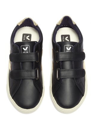 Detail View - Click To Enlarge - VEJA - 'Esplar' leather kids sneakers