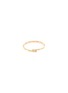 Main View - Click To Enlarge - XIAO WANG - 'Gravity' diamond 14k yellow gold ring