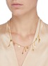 Figure View - Click To Enlarge - W. BRITT - A New World' single strand multi charm necklace