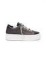 Main View - Click To Enlarge - P448 - 'John' chunky outsole panelled glitter sneakers