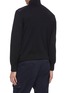 Back View - Click To Enlarge - MONCLER - Down puffer front knit jacket