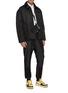Figure View - Click To Enlarge - PRADA - Logo embroidered slim fit shirt