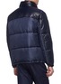 Back View - Click To Enlarge - PRADA - Hooded leather down puffer jacket