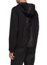 Back View - Click To Enlarge - PRADA - Contrast panel patchwork hooded jacket