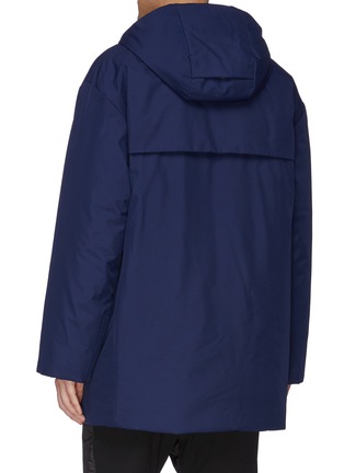 Back View - Click To Enlarge - PRADA - Reversible hooded down puffer caban coat