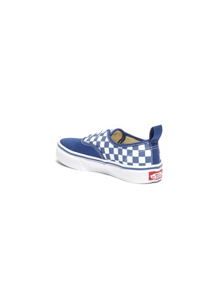 Detail View - Click To Enlarge - VANS - 'Authentic' checkerboard panel canvas sneakers