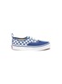 Main View - Click To Enlarge - VANS - 'Authentic' checkerboard panel canvas sneakers