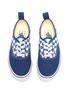 Figure View - Click To Enlarge - VANS - 'Authentic' checkerboard panel canvas sneakers