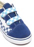 Detail View - Click To Enlarge - VANS - 'Old Skool V' checkerboard canvas toddler sneakers