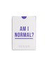 Main View - Click To Enlarge - THE SCHOOL OF LIFE - Am I Normal? card game set