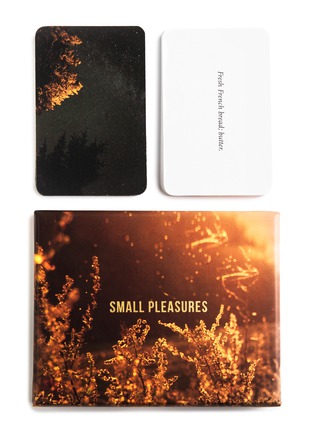 Detail View - Click To Enlarge - THE SCHOOL OF LIFE - Small Pleasures card set