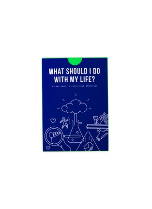 Main View - Click To Enlarge - THE SCHOOL OF LIFE - What Should I Do With My Life? card game set