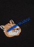  - MAISON KITSUNÉ - x ADER error fox logo slogan embroidered polo shirt