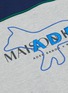  - MAISON KITSUNÉ - x ADER error logo colourblock sweatshirt