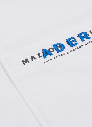  - MAISON KITSUNÉ - x ADER error logo chest pocket shirt