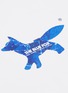 - MAISON KITSUNÉ - x ADER error 'The Blue Fox' logo print T-shirt