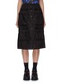 Main View - Click To Enlarge - PRADA - Mix pocket button front skirt