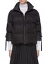 Main View - Click To Enlarge - PRADA - Buckled sleeve down puffer jacket