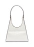 Main View - Click To Enlarge - STAUD - 'Rey' croc embossed leather shoulder bag