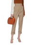 Figure View - Click To Enlarge - STAUD - 'Frida' circular leather tote