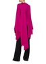 Figure View - Click To Enlarge - SOLACE LONDON - 'Ali' waterfall drape flared sleeve satin top