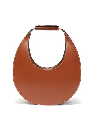 Main View - Click To Enlarge - STAUD - 'Moon' large leather shoulder bag