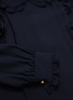 Detail View - Click To Enlarge - MIU MIU - Ruffled puritan collar pleated dress
