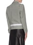 Back View - Click To Enlarge - CHRIS RAN LIN - Cropped tailored chest pocket jacket