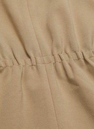  - TIBI - 'Bond' elastic waist half zip tunic top