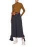 Figure View - Click To Enlarge - JW ANDERSON - Sash cuff pinstripe pants