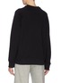 Back View - Click To Enlarge - JW ANDERSON - Button sleeve logo embroidered sweatshirt