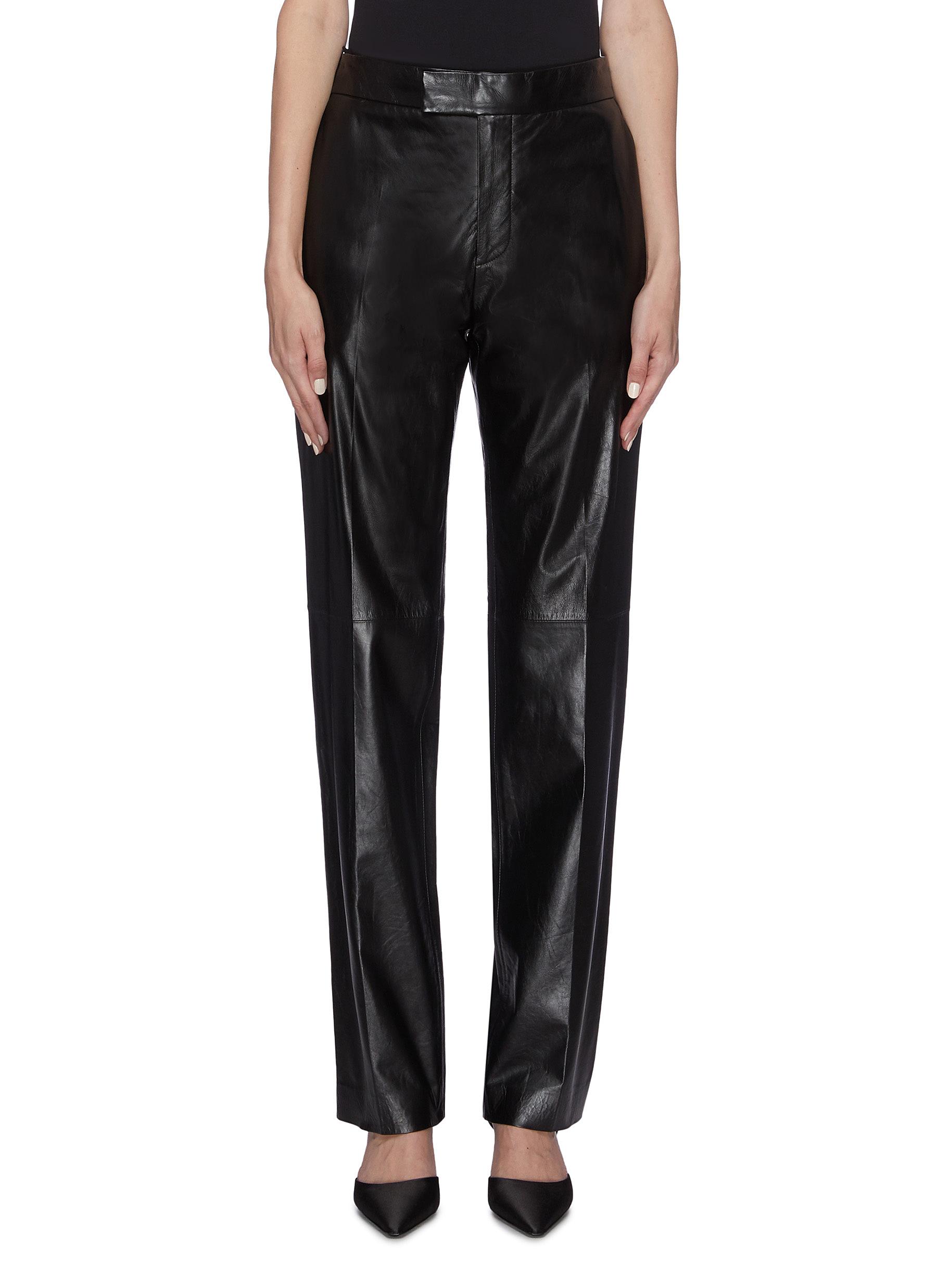 Leather suiting pants by Helmut Lang | Coshio Online Shop
