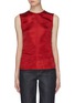 Main View - Click To Enlarge - HELMUT LANG - Cutout open back sleeveless satin top