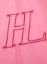  - HELMUT LANG - Monogram embroidered mesh T-shirt