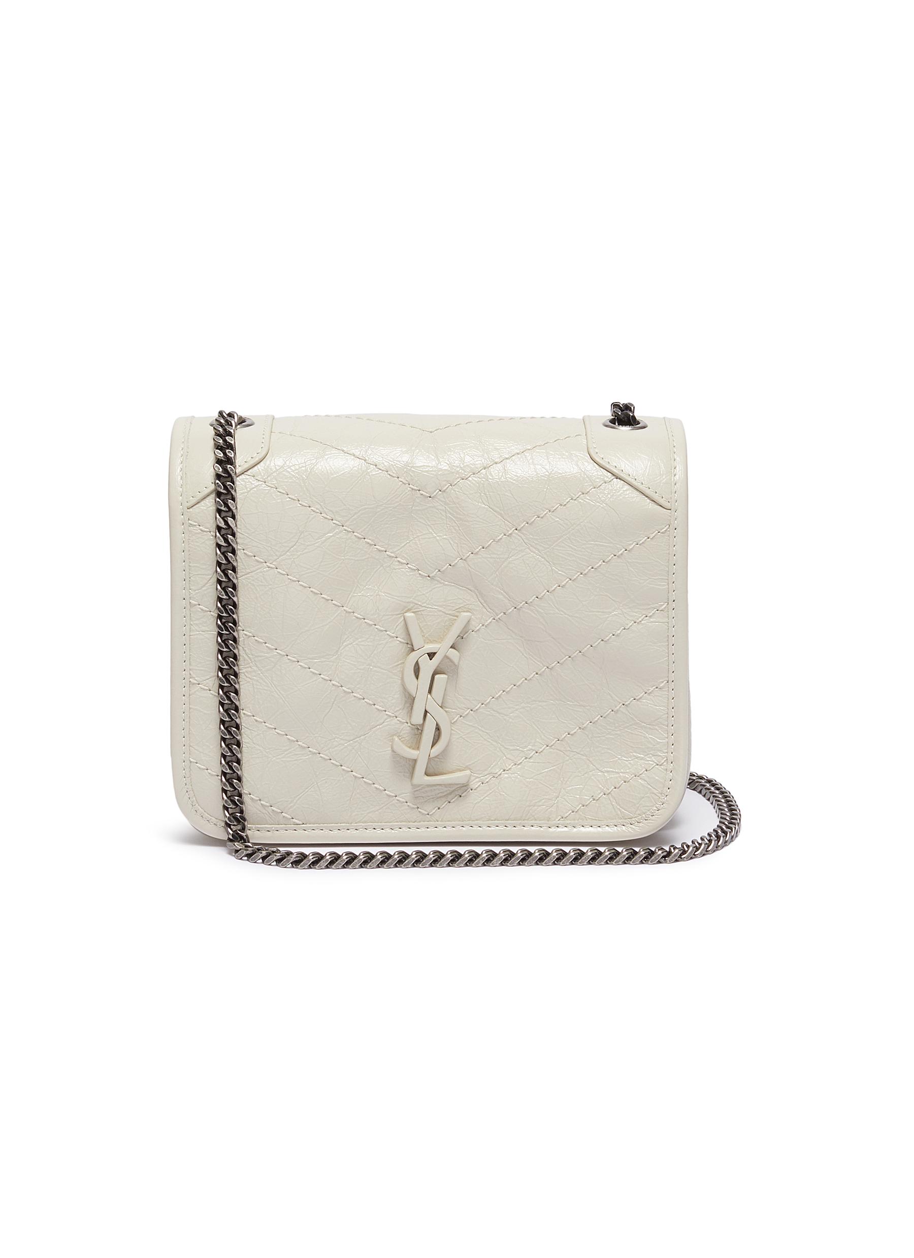 saint laurent niki wallet on chain