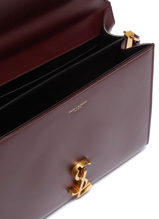 Detail View - Click To Enlarge - SAINT LAURENT - 'Cassandra' leather top handle bag