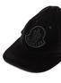 Detail View - Click To Enlarge - MONCLER - 'Berretto' cotton velvet baseball cap