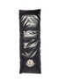Detail View - Click To Enlarge - MONCLER - Logo appliqué reversible down puffer scarf